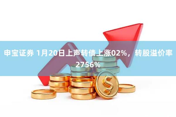申宝证券 1月20日上声转债上涨02%，转股溢价率2756%